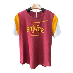Nike Iowa State Cyclones Color-block T-Shirt Women's M
